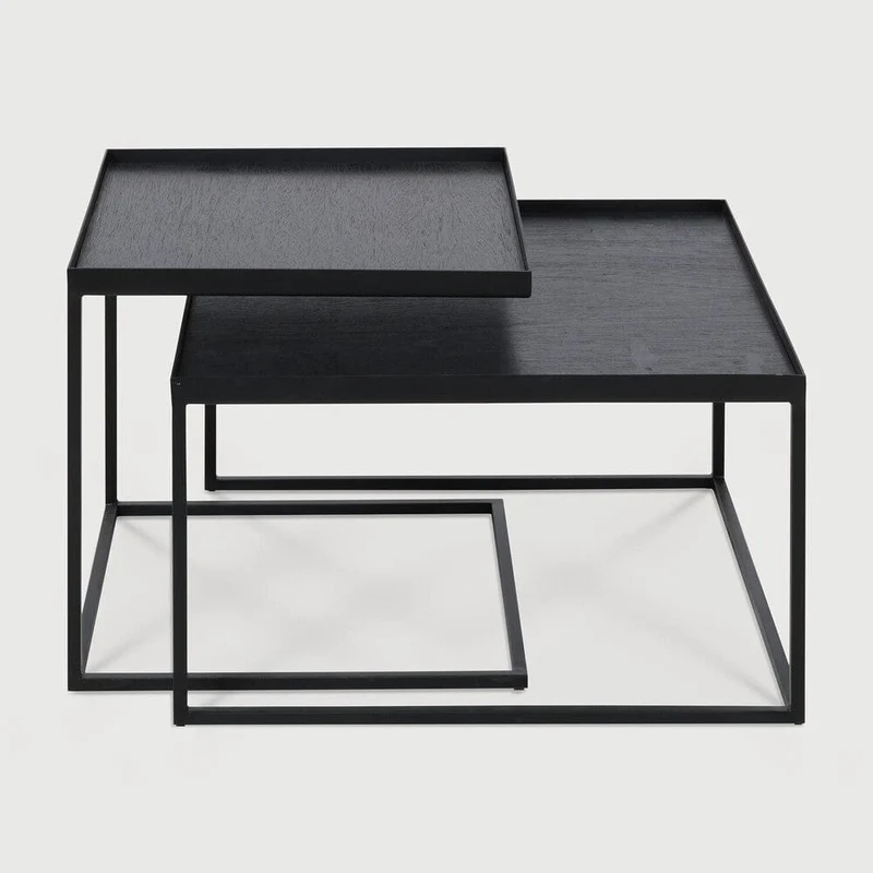 Ethnicraft Table Basse Tray – Carré