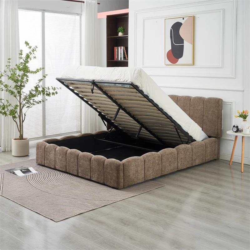 Lit coffre MOON chenille
