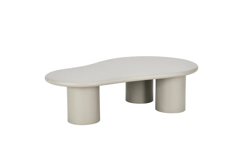 Table basse en travertin, 130x80xH35CM - KAIA