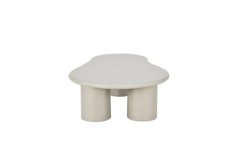 Table basse en travertin, 130x80xH35CM - KAIA