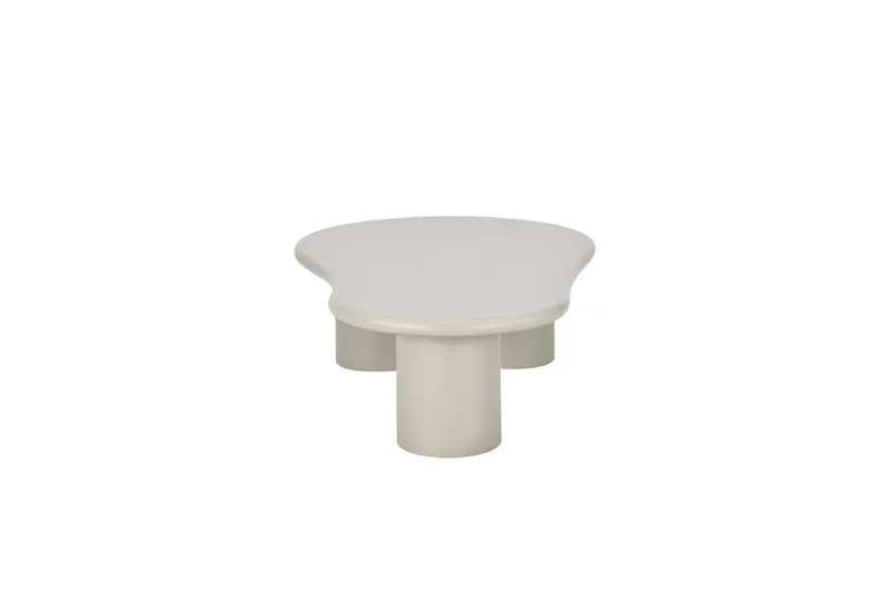 Table basse en travertin, 130x80xH35CM - KAIA
