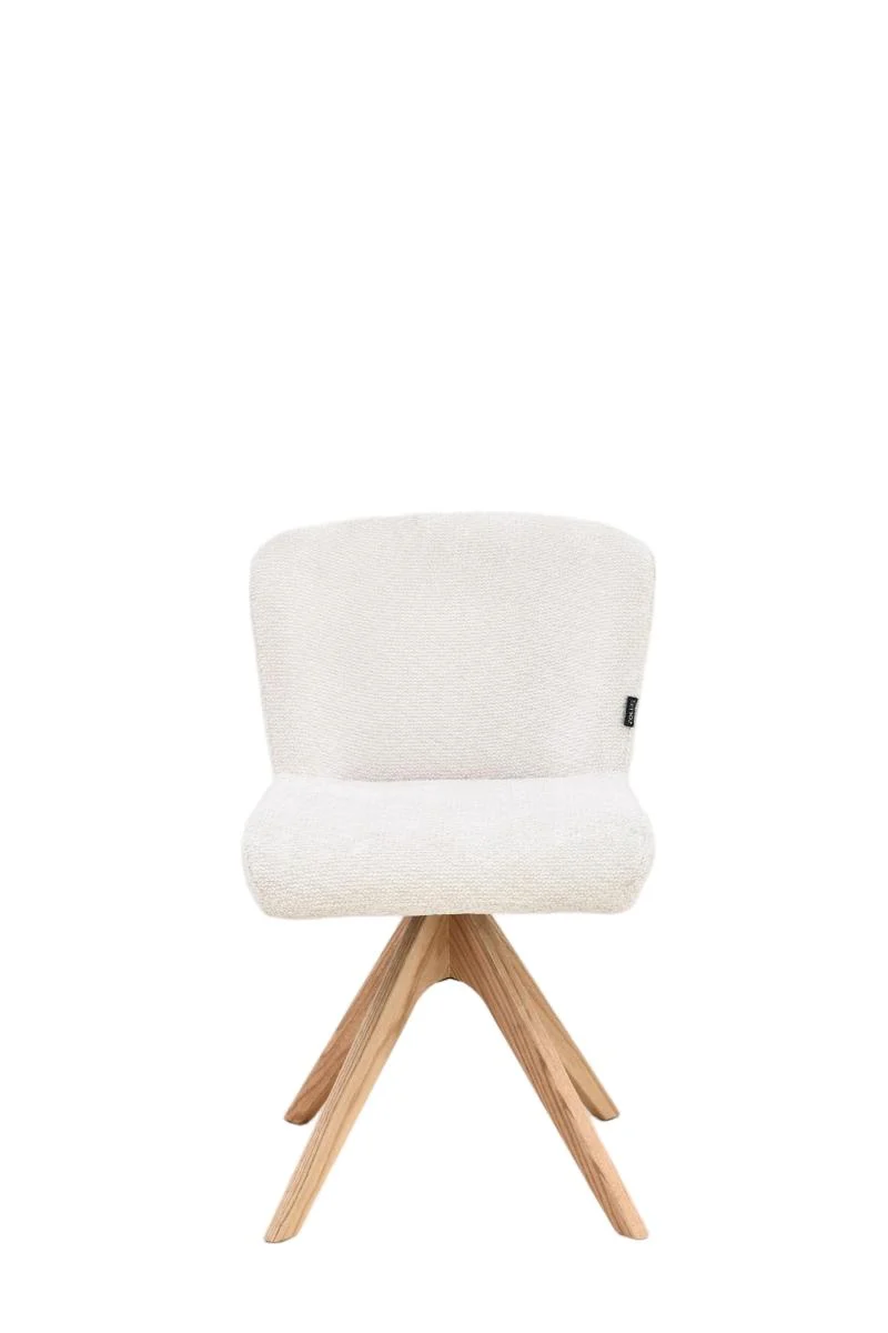 Chaise en tissu anti tache, 52x63xH82CM - ALINA