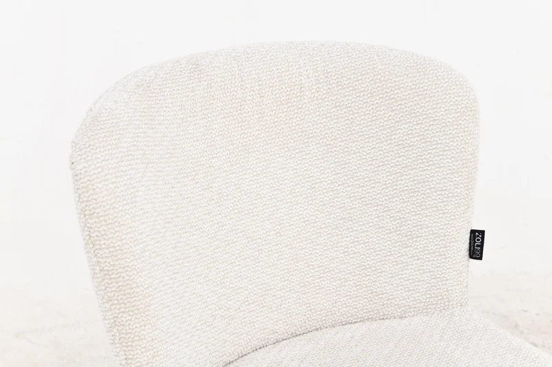 Chaise en tissu anti tache, 52x63xH82CM - ALINA