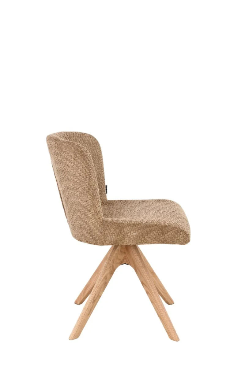 Chaise en tissu anti tache, 52x63xH82CM - ALINA