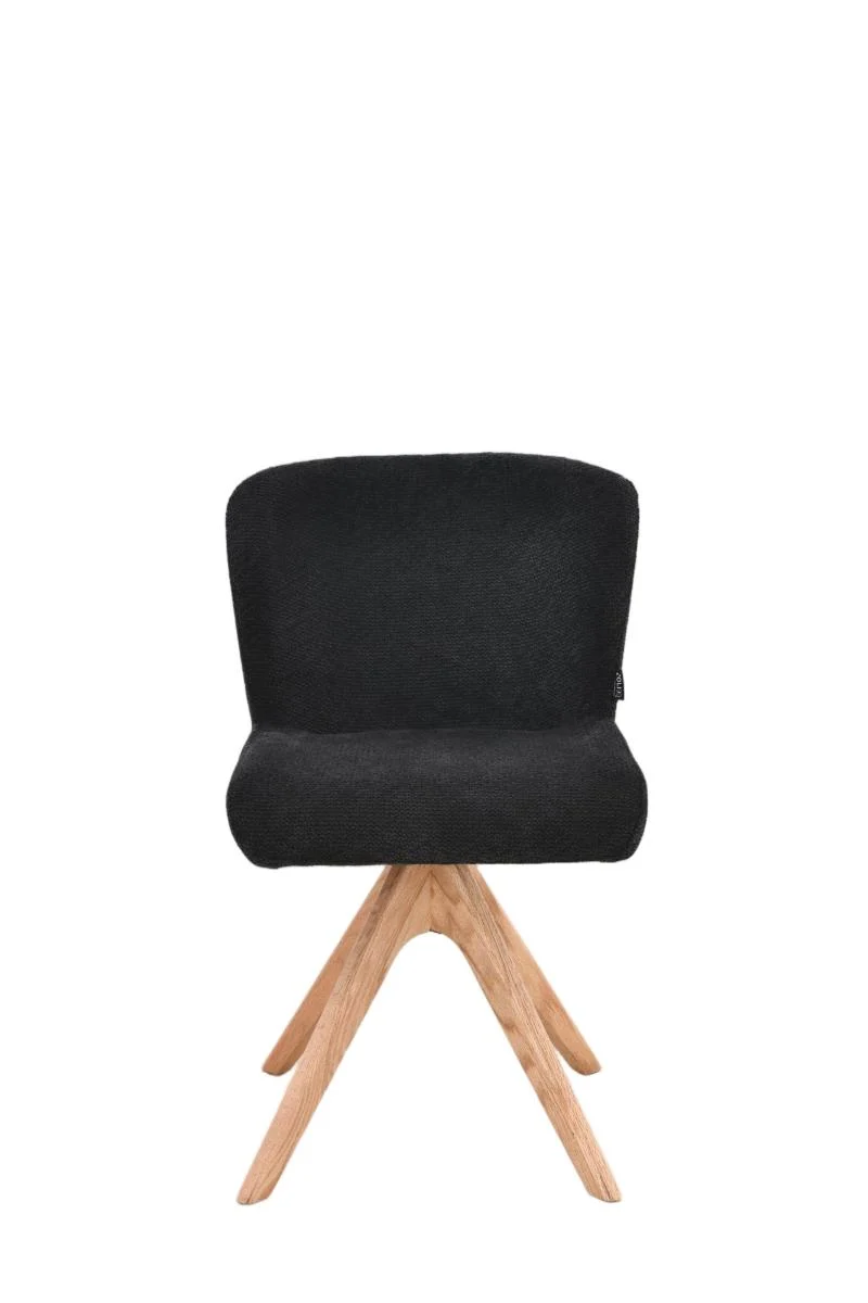 Chaise en tissu anti tache, 52x63xH82CM - ALINA