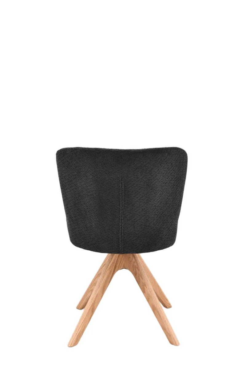Chaise en tissu anti tache, 52x63xH82CM - ALINA