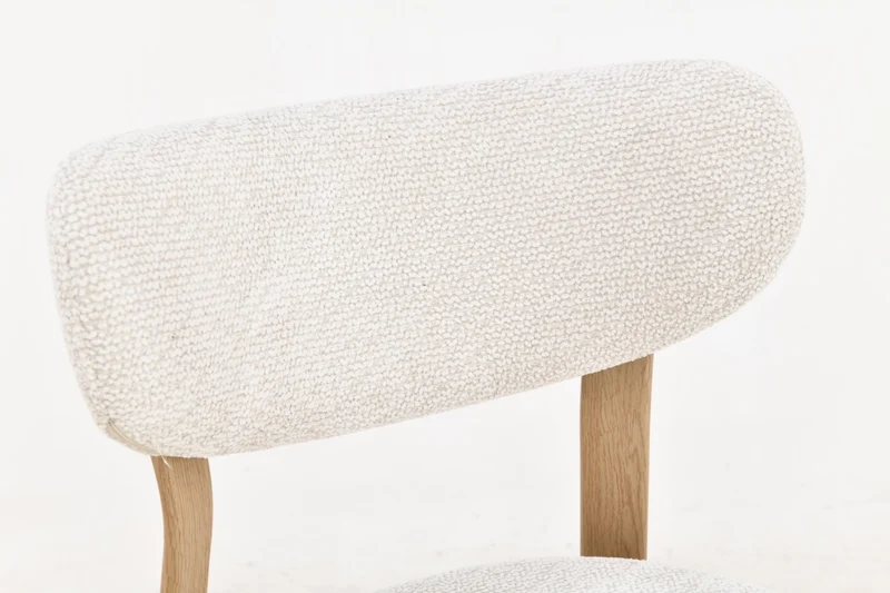 Chaise haute tabouret de bar en tissu anti tache, 50x54xH96CM - LORA