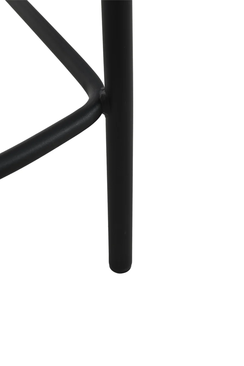 Chaise haute tabouret de bar en tissu anti tache, 67x47xH97,5CM - LYRA
