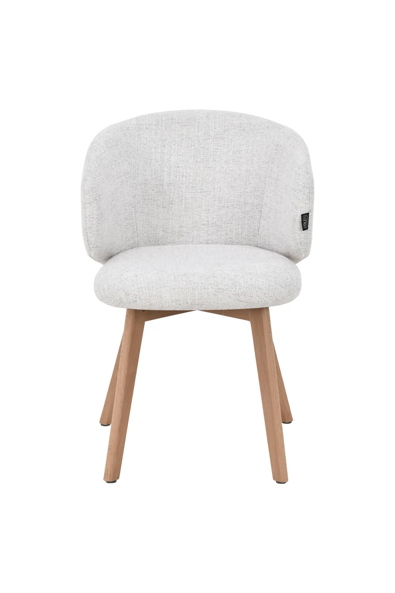 Chaise en tissu anti tache, 60x55xH79CM - VERA