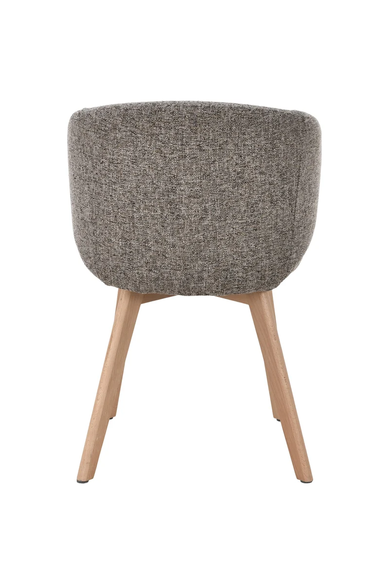Chaise en tissu anti tache, 60x55xH79CM - VERA