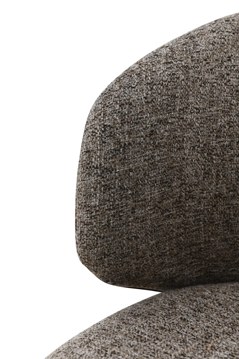 Chaise en tissu anti tache, 60x55xH79CM - VERA
