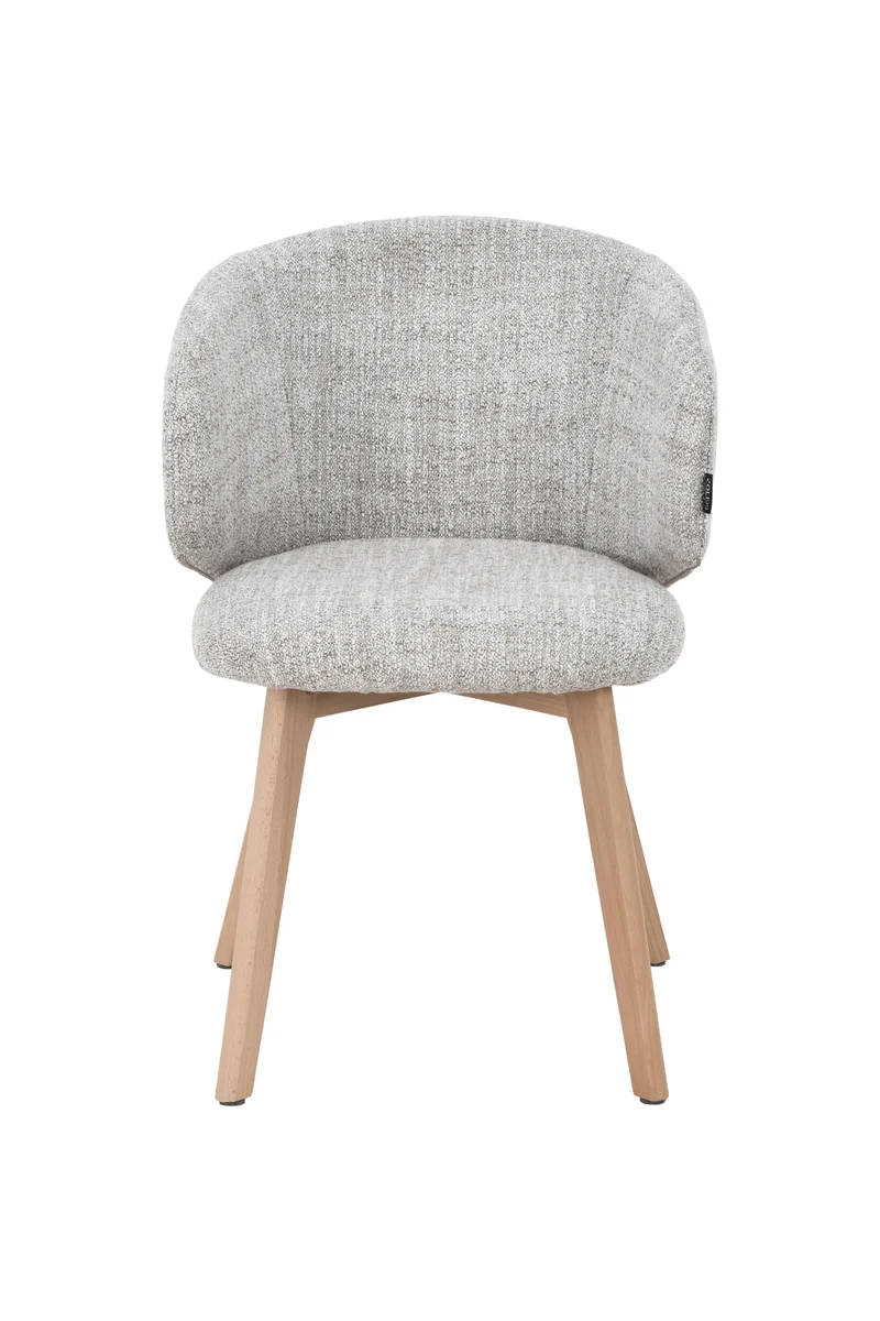 Chaise en tissu anti tache, 60x55xH79CM - VERA