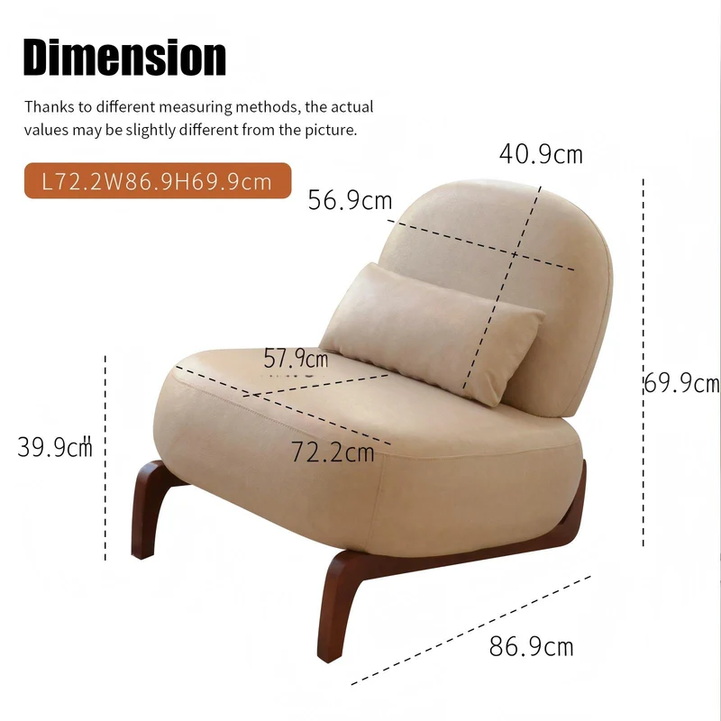 Fauteuil style rétro en velours, pieds en bois PANELRATTAN