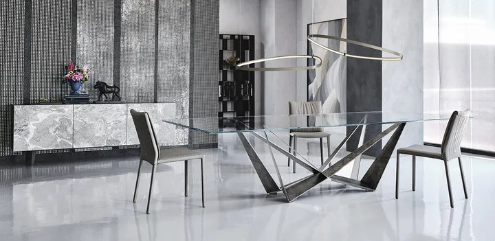 Table en verre - Cattelan italia - Skorpio