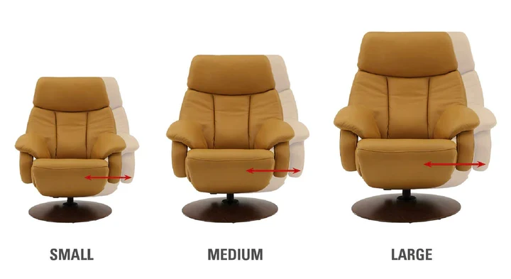 Fauteuil relax - Cuir ou tissu - CR04
