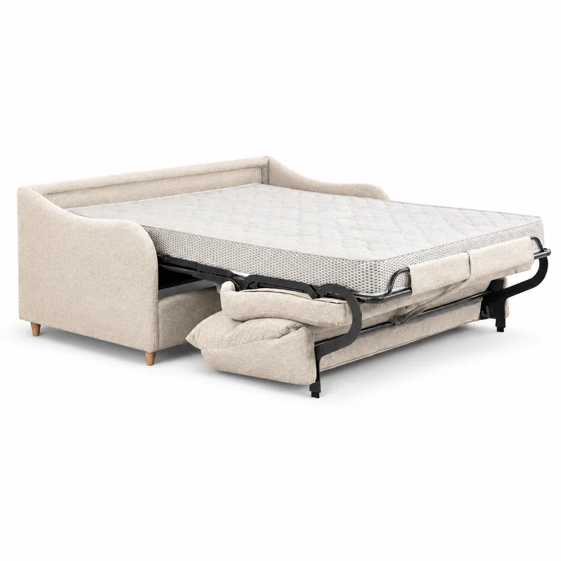 Canapé convertible express 140 cm écru | Myrtille