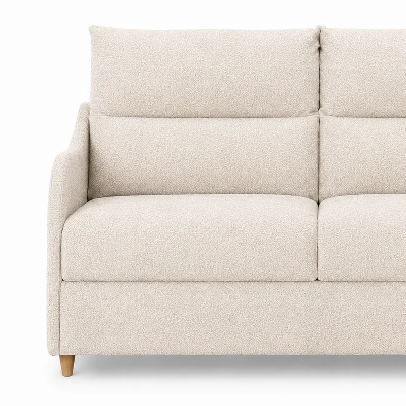 Canapé convertible express 140 cm écru | Myrtille