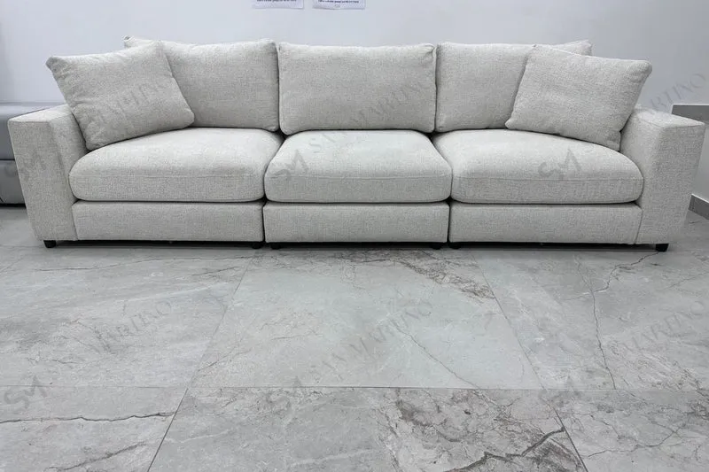 Canapé Julia modulable chenille 3+1