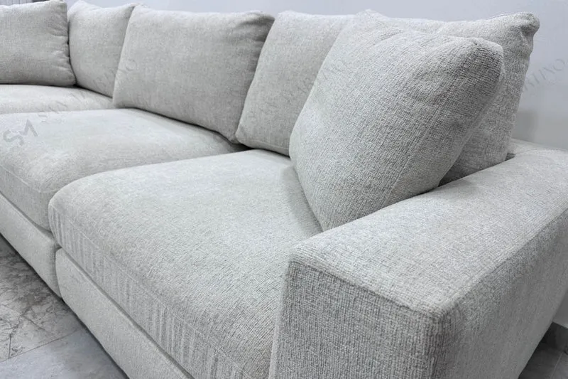 Canapé Julia modulable chenille 3+1