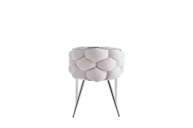 Chaise BALLON argenté