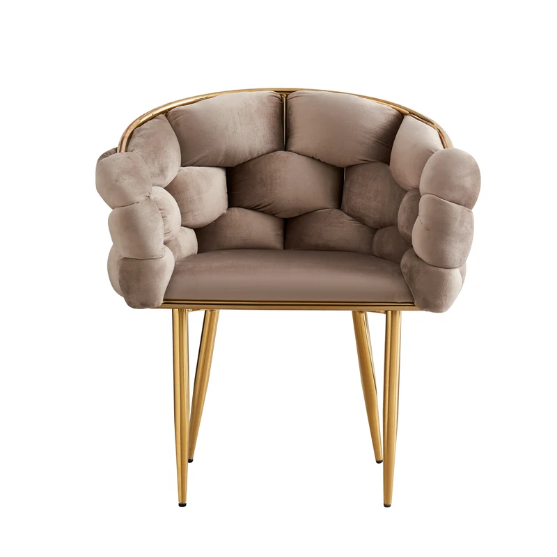 Chaise BALLON doré