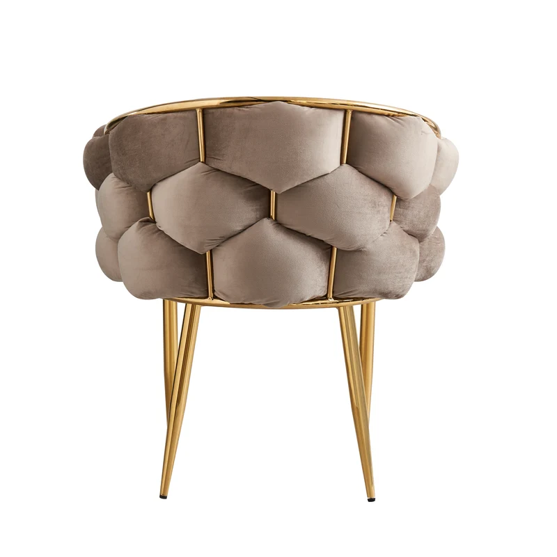 Chaise BALLON doré