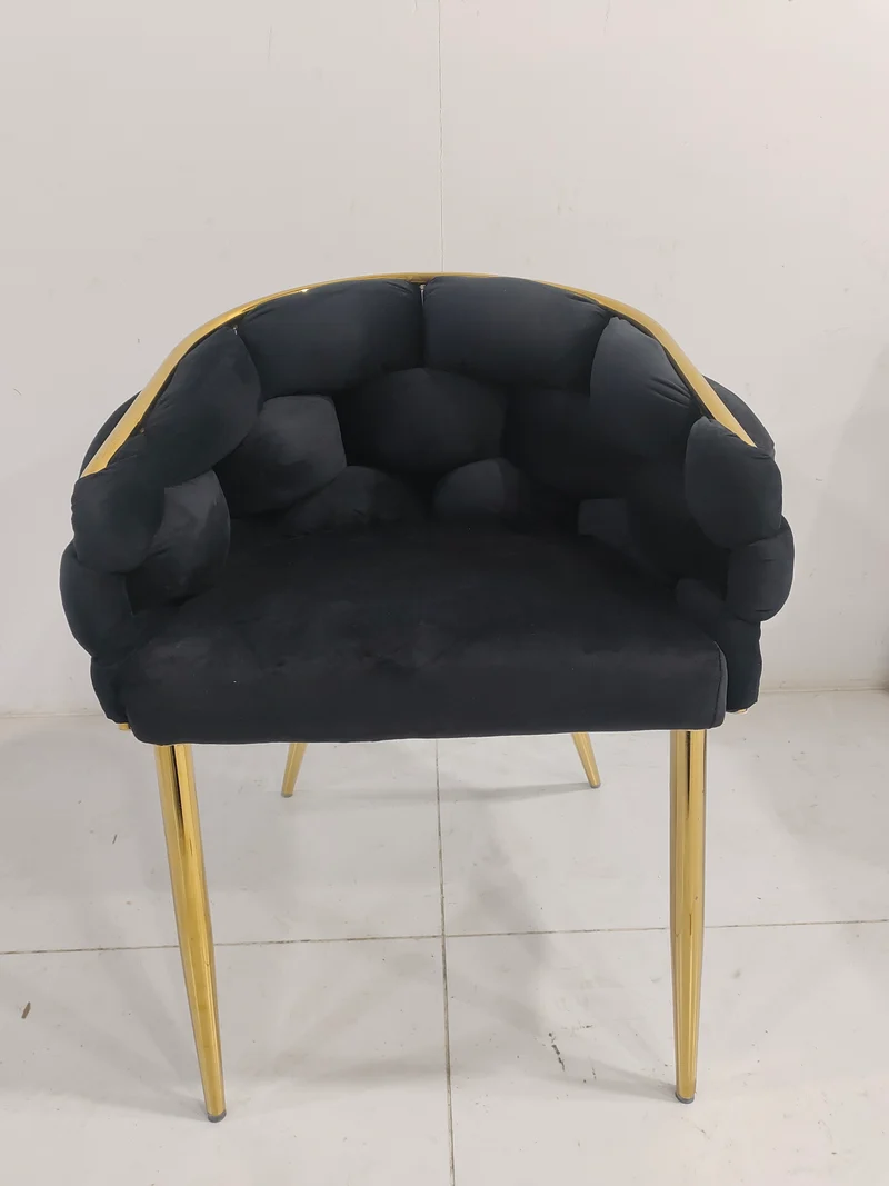 Chaise BALLON doré