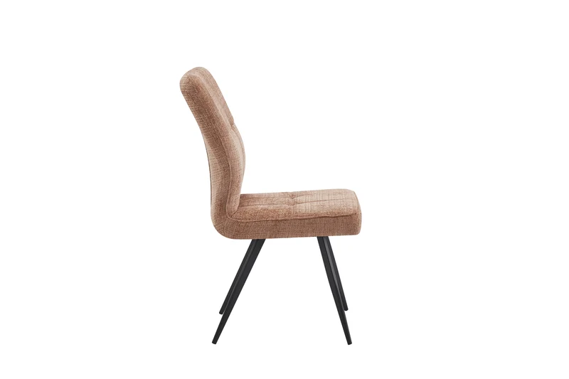 Chaise en tissu anti tache, 47x62xH93CM - NOVALI