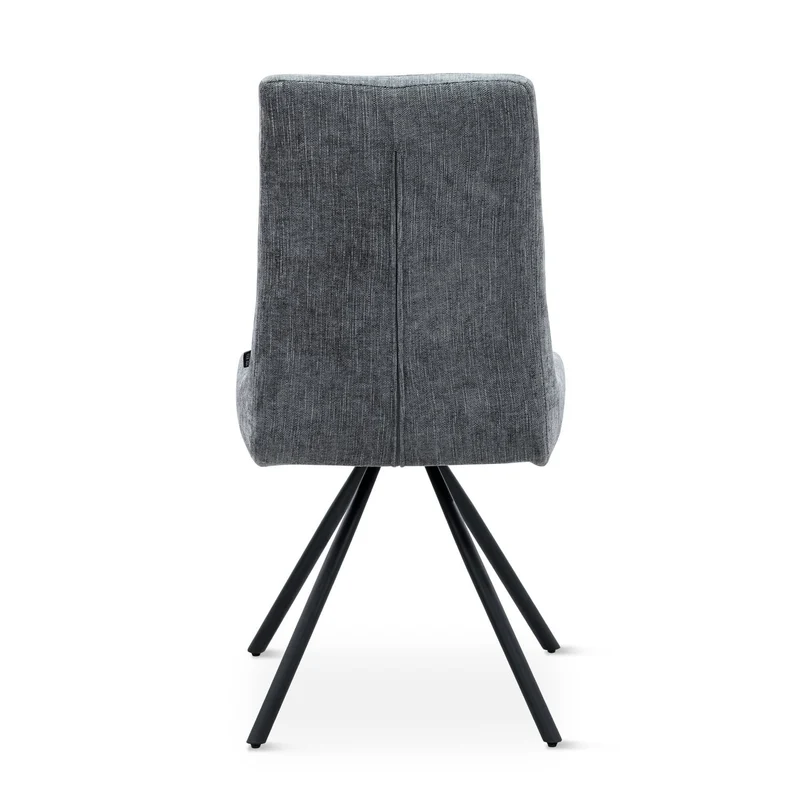 LAURA Chaise en velours, 60x49x95CM