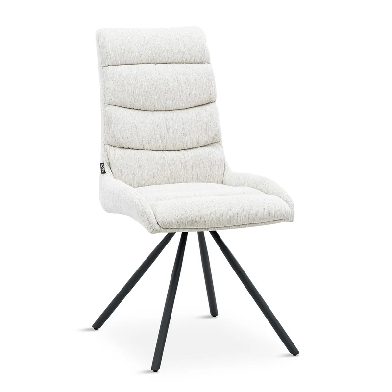 LAURA Chaise en velours, 60x49x95CM
