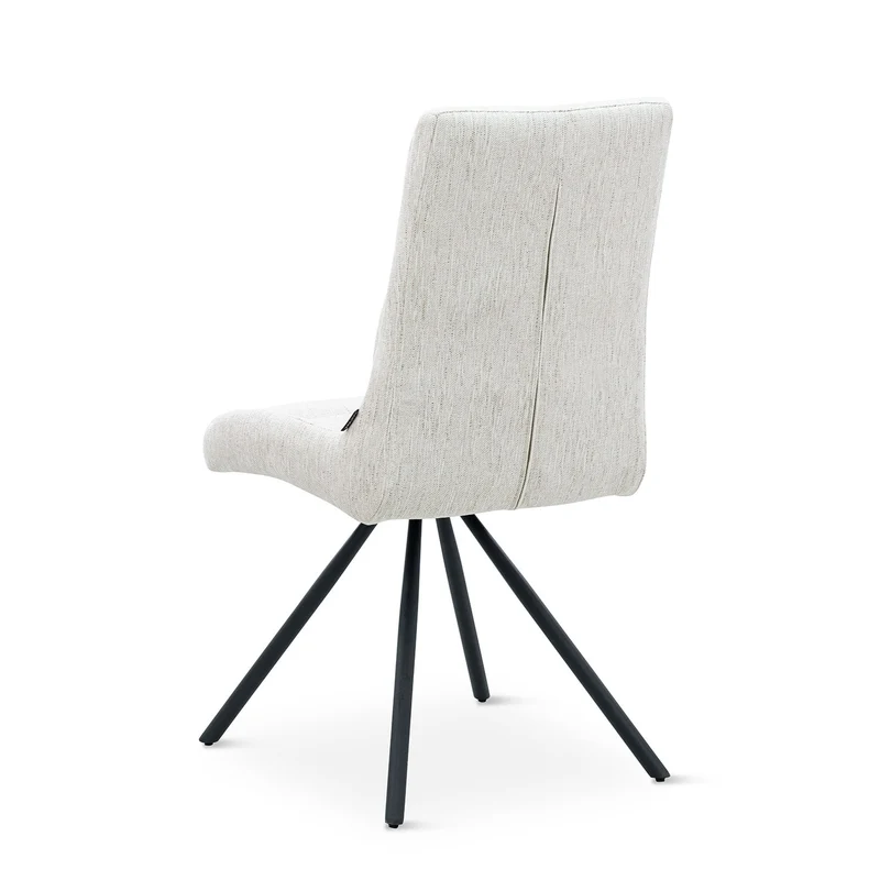 LAURA Chaise en velours, 60x49x95CM