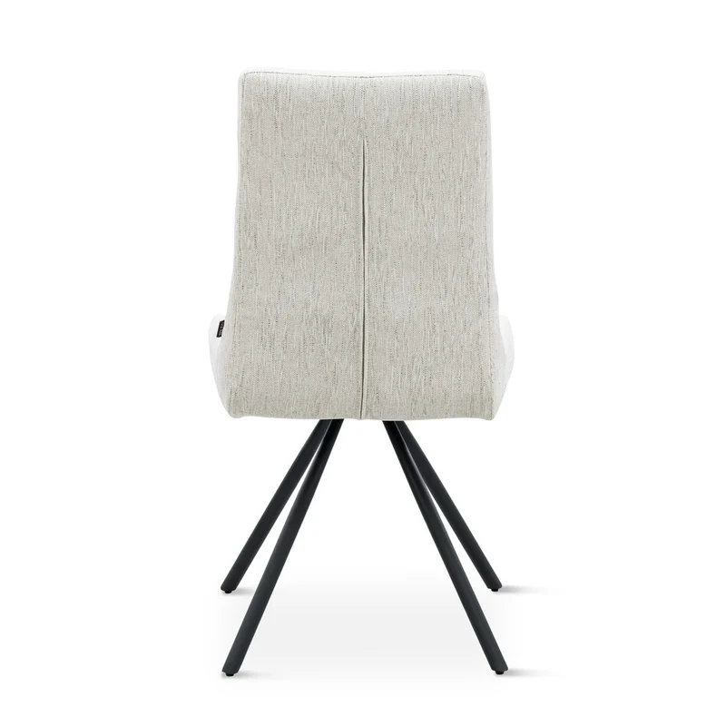 LAURA Chaise en velours, 60x49x95CM