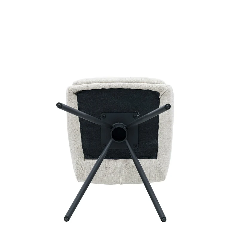 LAURA Chaise en velours, 60x49x95CM