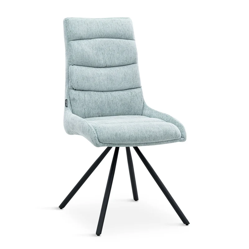 LAURA Chaise en velours, 60x49x95CM