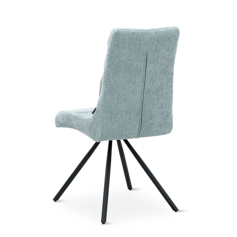 LAURA Chaise en velours, 60x49x95CM
