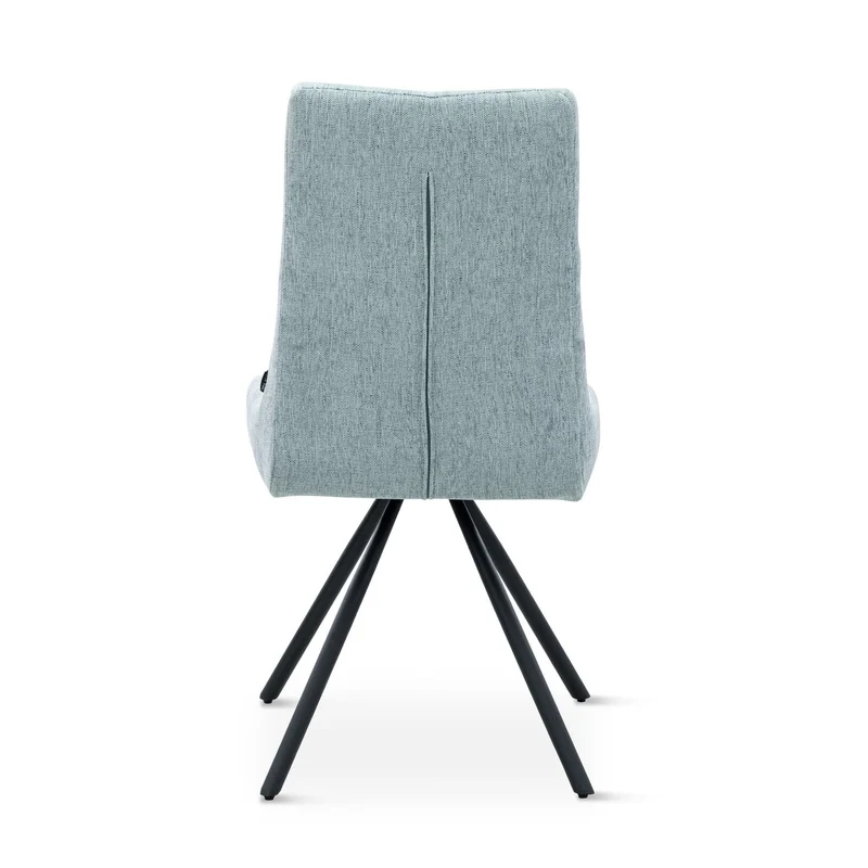 LAURA Chaise en velours, 60x49x95CM