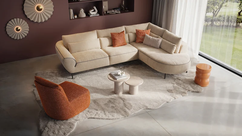 Canapé sur mesure - personnalisable - Borra