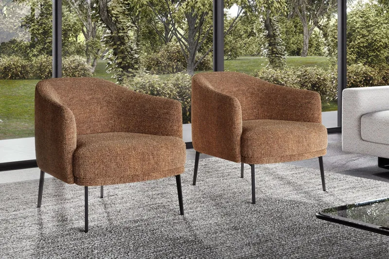 Fauteuil Lenox | Fauteuil design enveloppant pivotant ou sur pieds