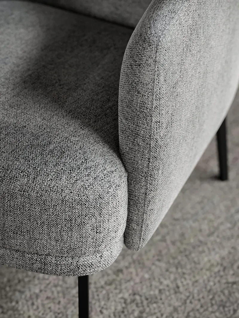 Fauteuil Lenox | Fauteuil design enveloppant pivotant ou sur pieds