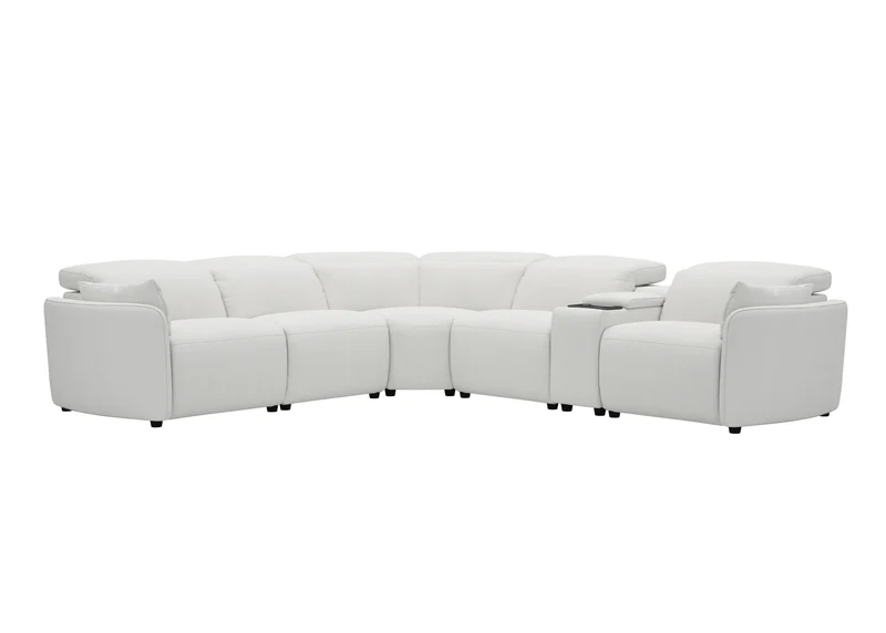 SIMBA Canapé d'angle 7 places avec 3 relax lit 344x311xH103CM