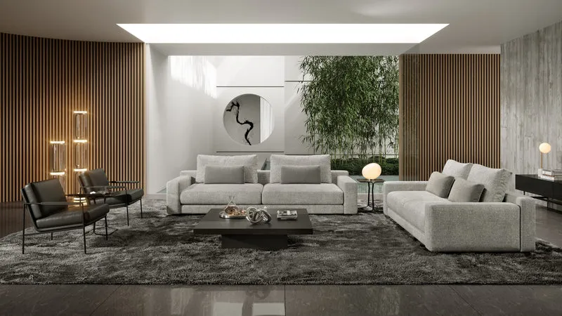 Canapé Stone modulable | Canapé design droit, angle ou péninsulaire
