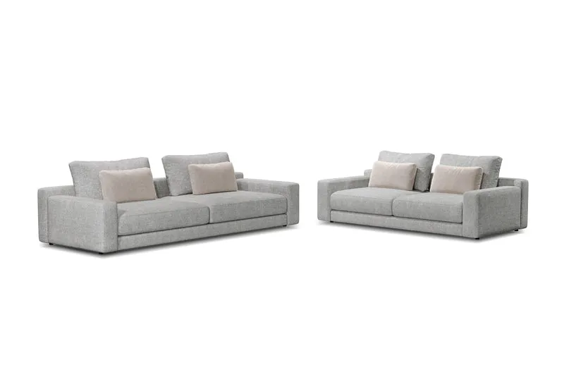 Canapé Stone modulable | Canapé design droit, angle ou péninsulaire