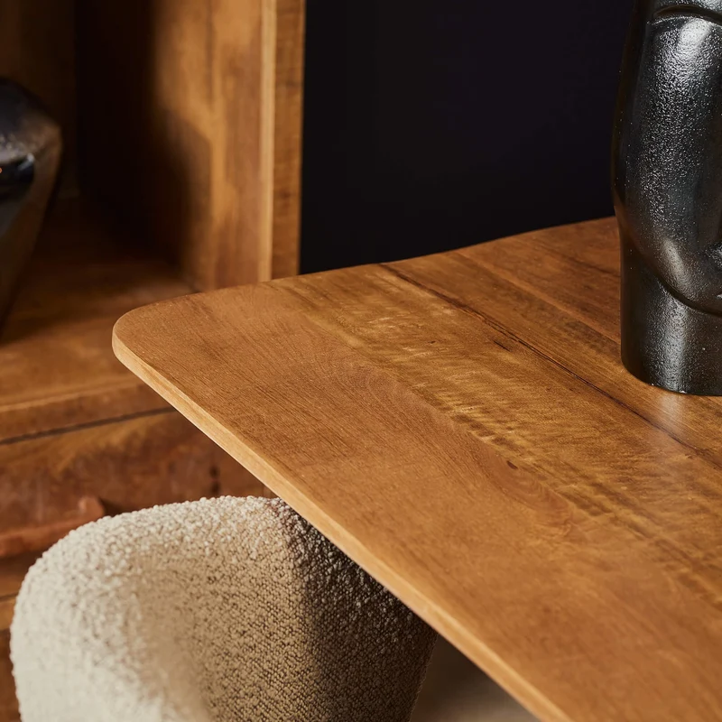 Table à manger en bois de manguier - MAYA