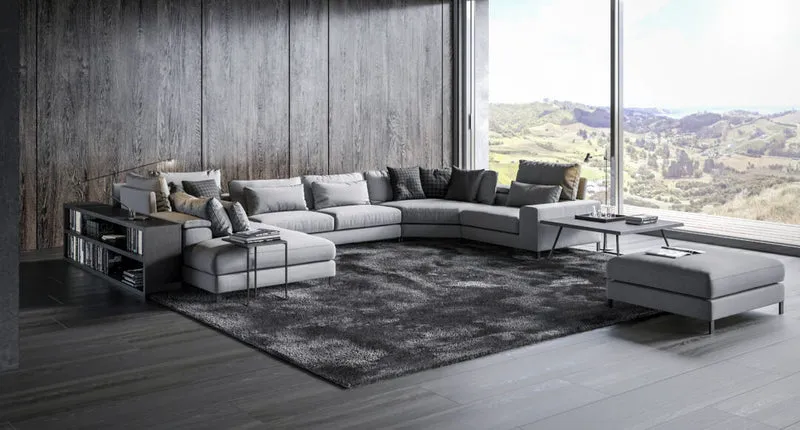 Canapé Horizon modulable | Canapé design droit, angle ou U