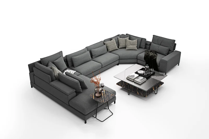 Canapé Horizon modulable | Canapé design droit, angle ou U