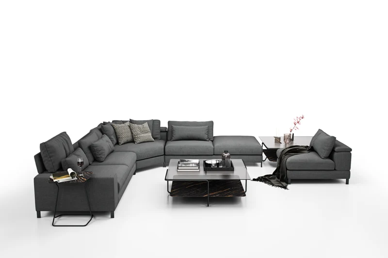 Canapé Horizon modulable | Canapé design droit, angle ou U
