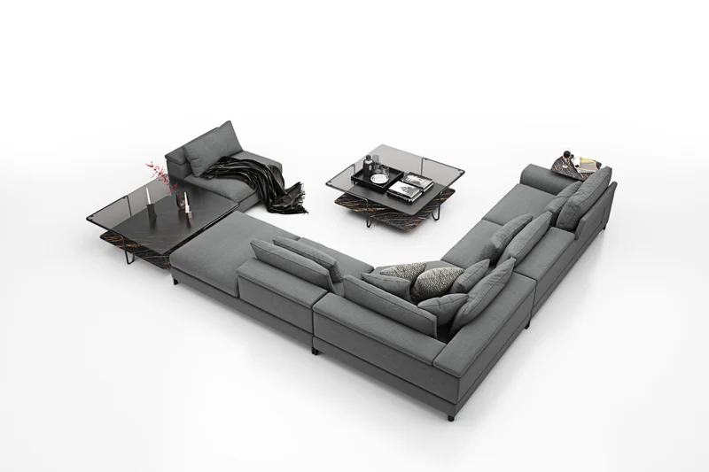Canapé Horizon modulable | Canapé design droit, angle ou U