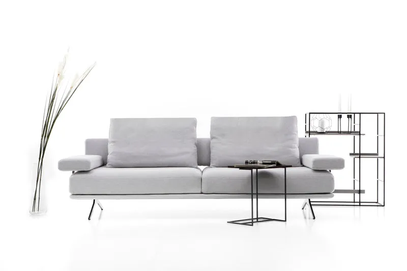 Canapé Elixir modulable | Canapé design droit ou d'angle en tissu ou cuir
