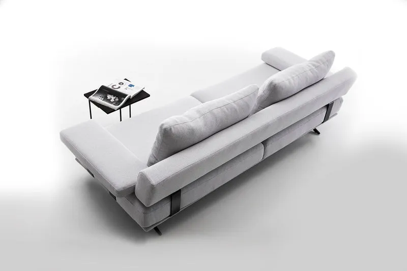 Canapé Elixir modulable | Canapé design droit ou d'angle en tissu ou cuir