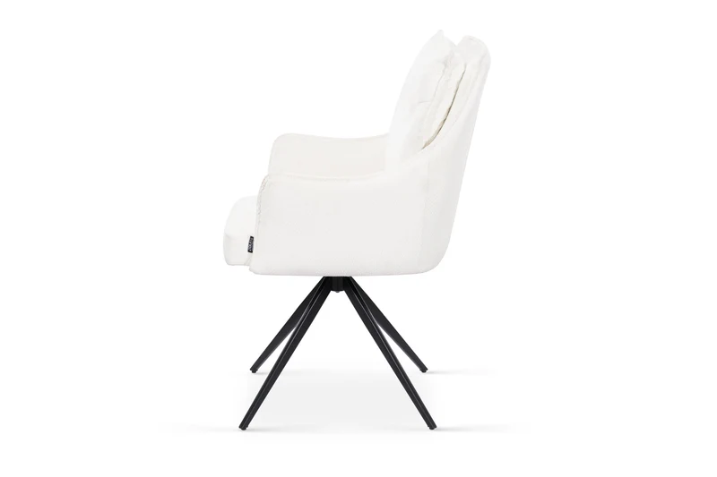 Chaise en tissu anti tache, 61x65xH92CM - LIOR